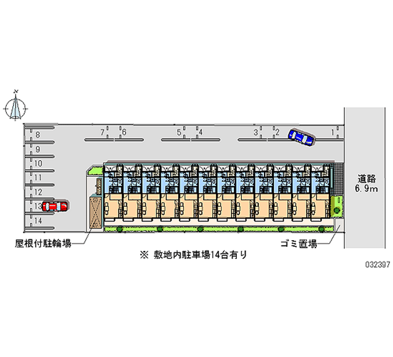 32397 Monthly parking lot