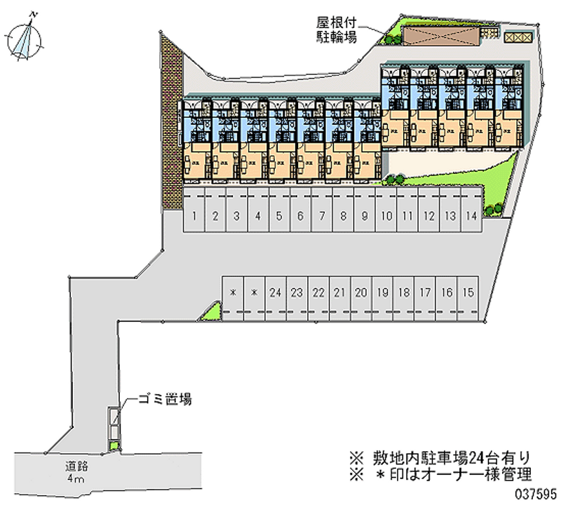 37595月租停车场