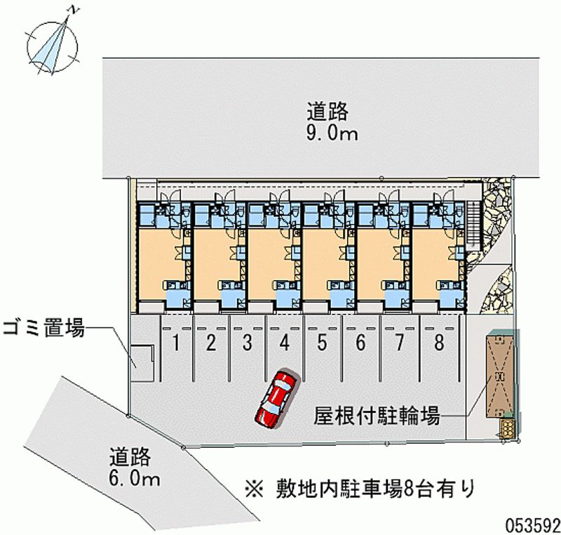 53592 Monthly parking lot