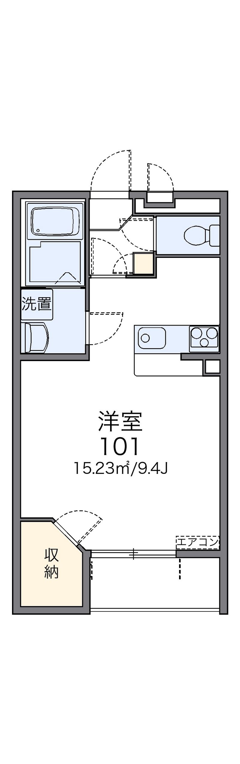 レオネクストロイヤル 間取図
