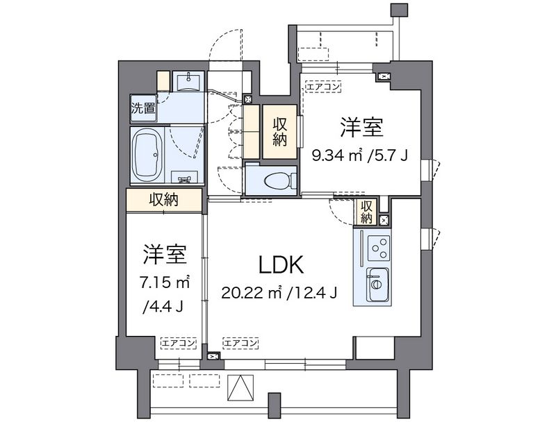 ＬＯＶＩＥ麻布十番 間取図