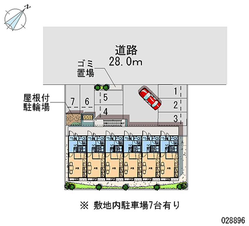 28896月租停車場