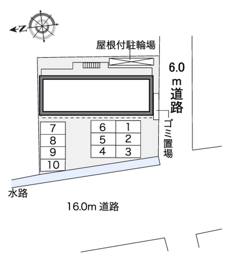 レオパレスＮＯＭＡ 配置図