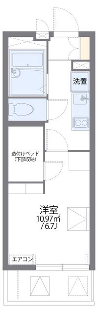 レオパレスＰＯＲＴ　ＷＡＶＥ 間取り図