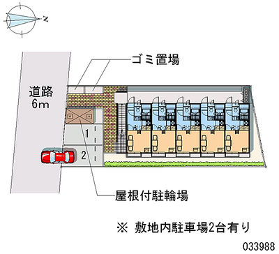 レオパレスサントラピーノ 月極駐車場