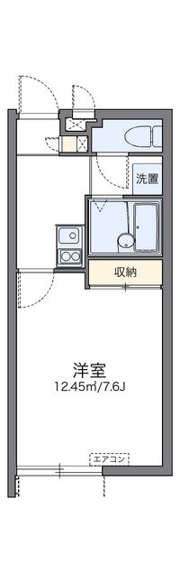 レオパレスうるま 間取り図