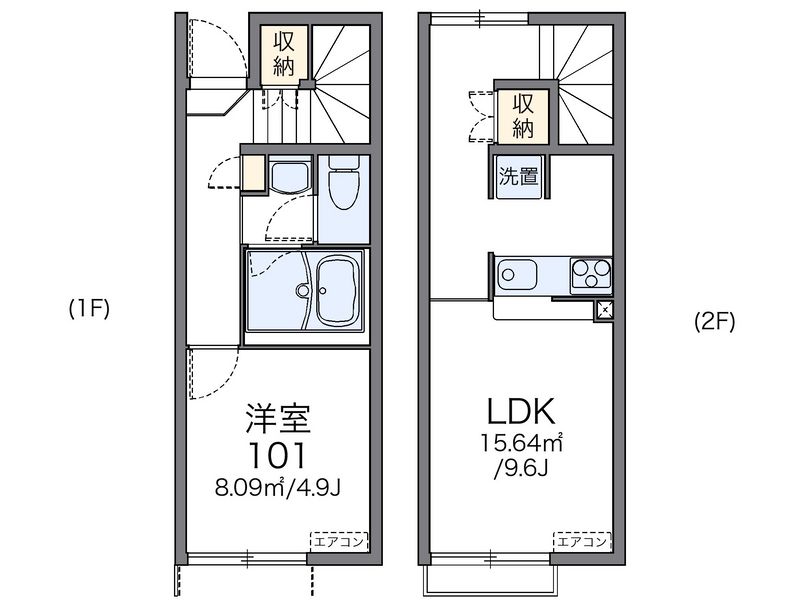 レオネクストあかつき 間取図