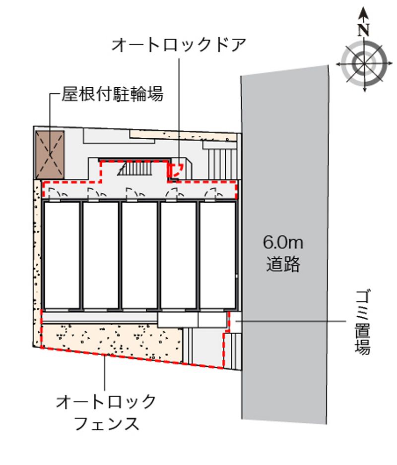 レオネクストフォルトゥナート 配置図