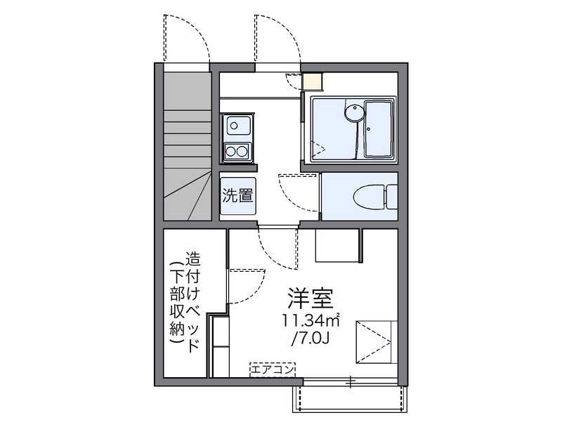 レオネクスト春日井 間取図