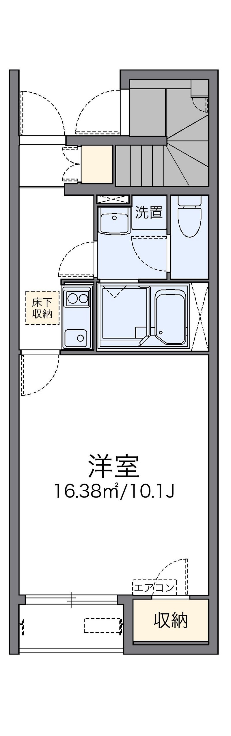 レオネクストサンルージュ　池田 間取図