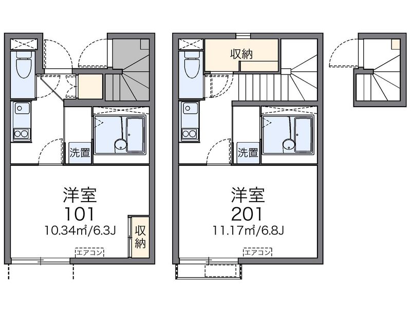 レオネクストハマーハウス 間取図