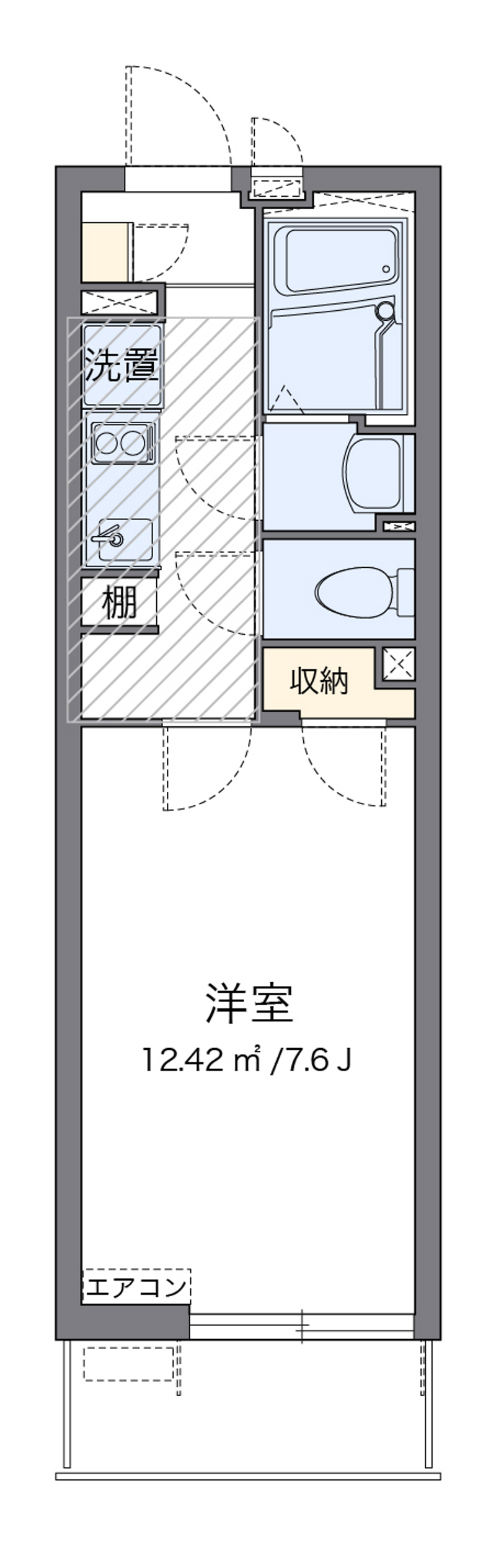 クレイノＭＡＲＵＣＨＡＮＣＨＩ 間取り