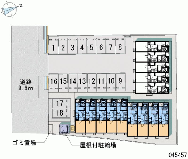 45457 bãi đậu xe hàng tháng