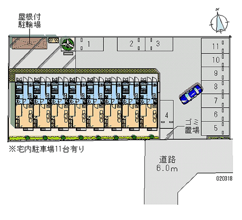 20318月租停车场