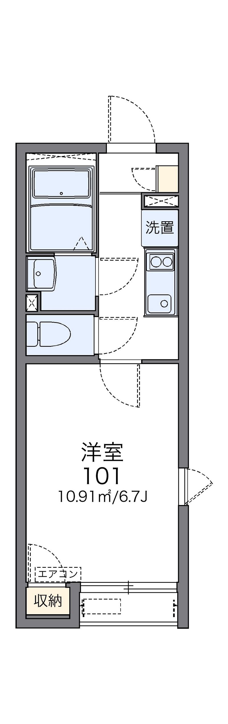 レオネクストシャトン 間取図