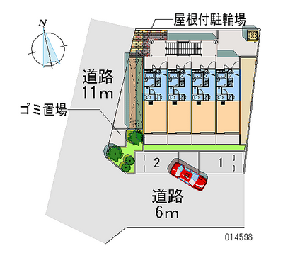 14598 Monthly parking lot