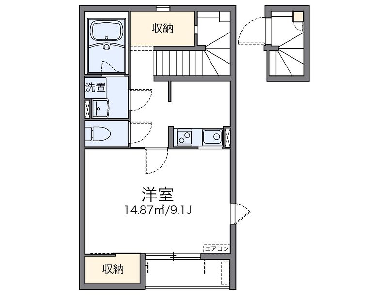 レオネクストドマーニ 間取図