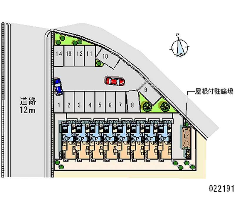 レオパレスリンデン 月極駐車場