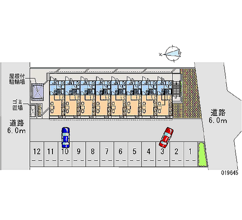 レオパレス太陽 月極駐車場