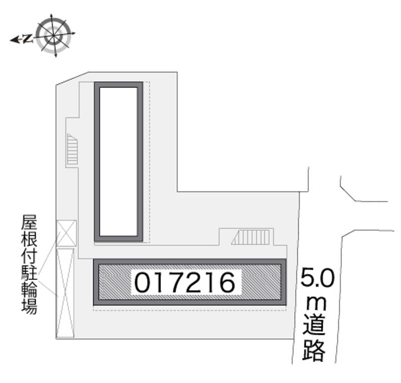 レオパレス豊Ⅱ 配置図