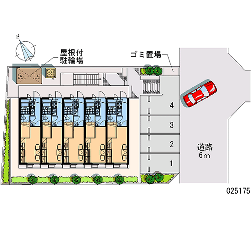 25175 Monthly parking lot