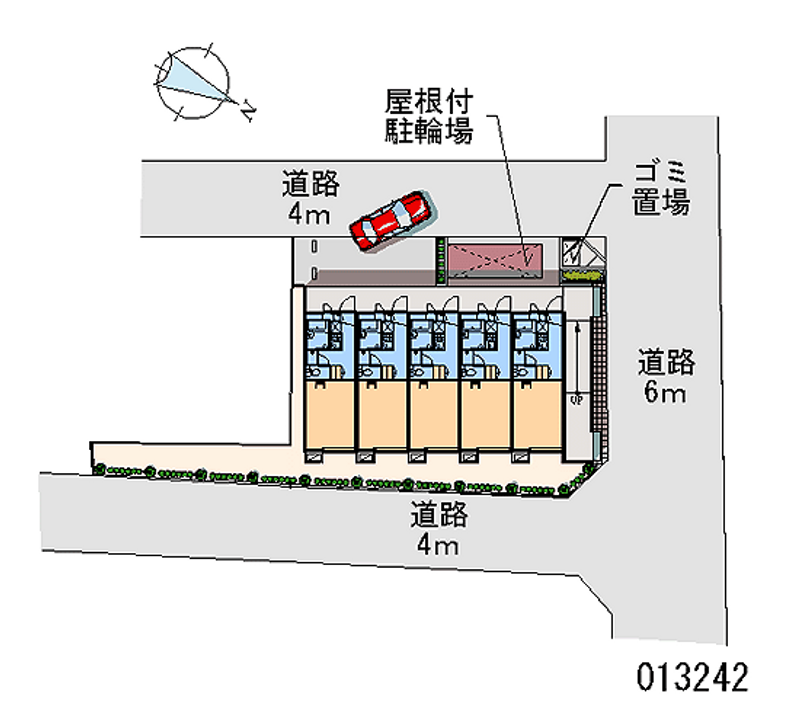 レオパレスエノモト 区画図