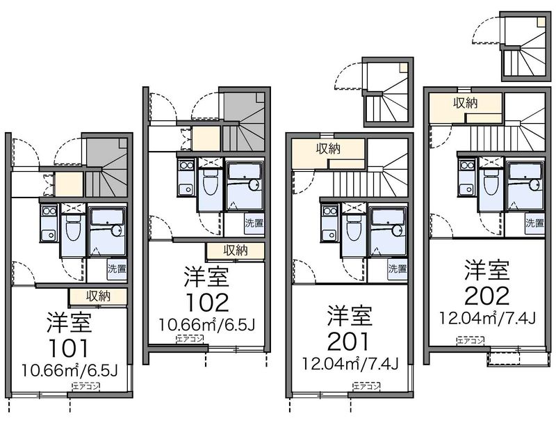 レオネクストソレビータＮ 間取図