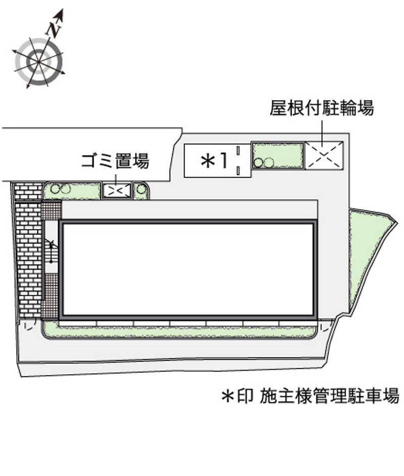 レオパレスＳＵＤＡＯ　２１ 配置図