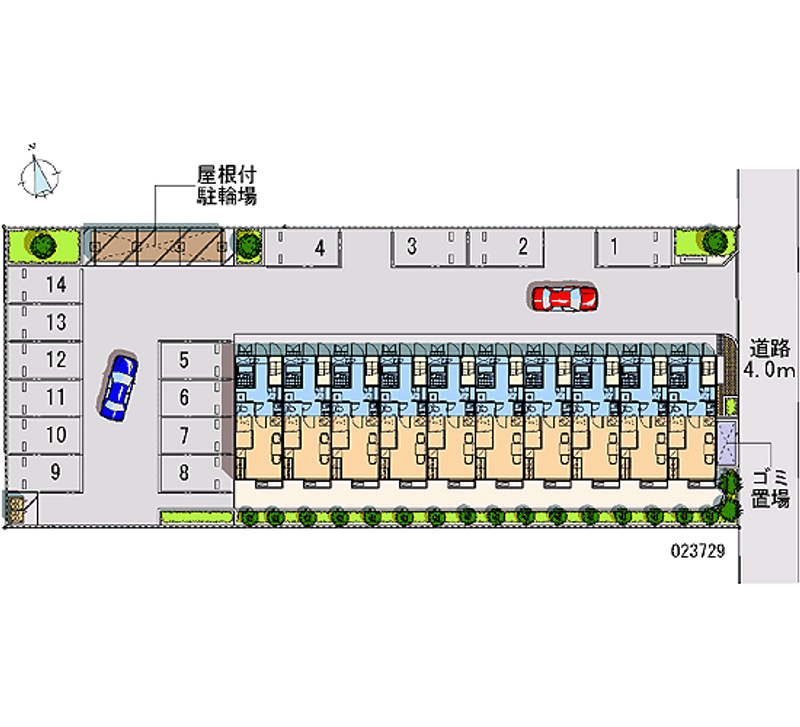 23729月租停車場