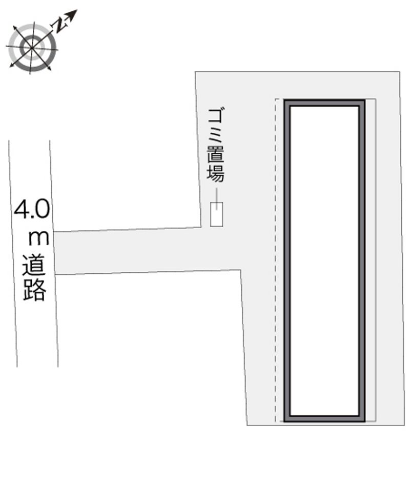 レオパレスパルポート 配置図