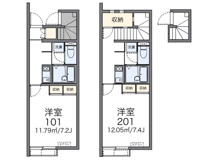 レオネクストライムⅠ 間取図