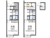 レオネクストライムⅠ 間取図