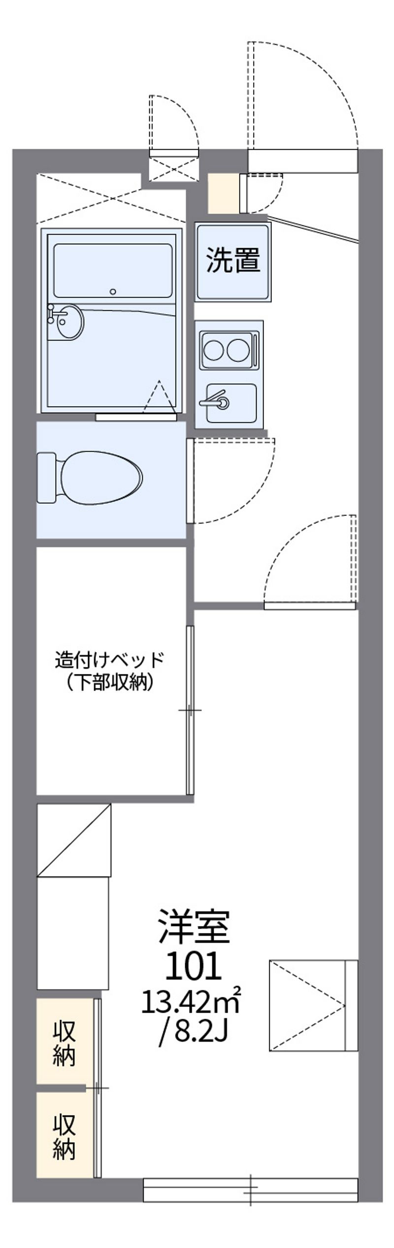 レオパレスリファインド 間取図