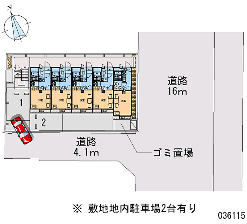 36115 Monthly parking lot