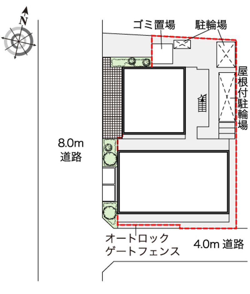 レオパレスクオラ 配置図
