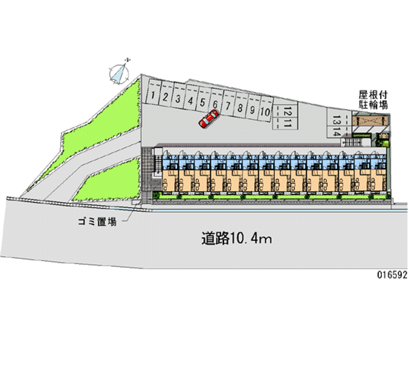 レオパレスＫｙｏｋｕｓｕｉ 月極駐車場