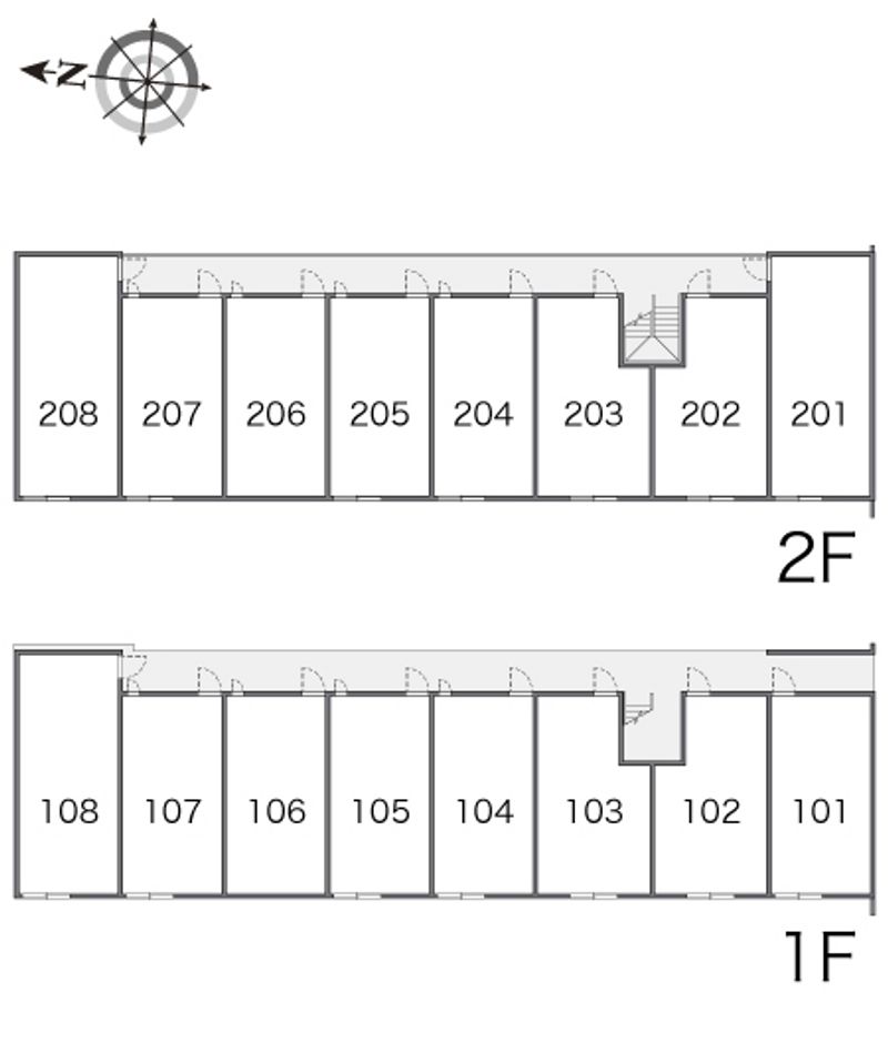 アルクメルベーユ 間取り配置図