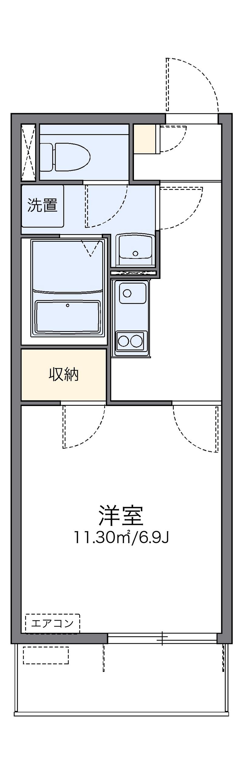 レオネクスト園 間取図