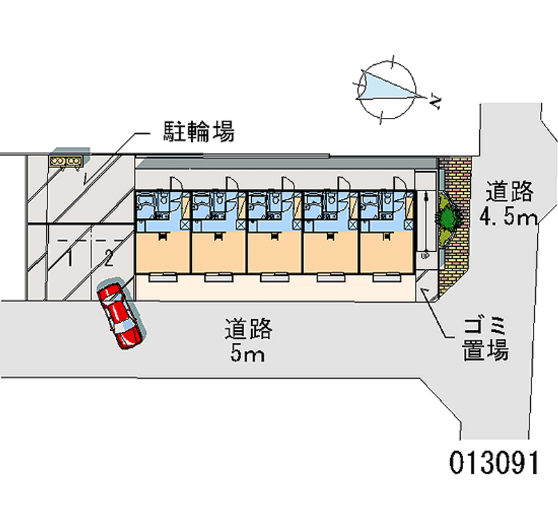 レオパレスＯｒｋ 区画図