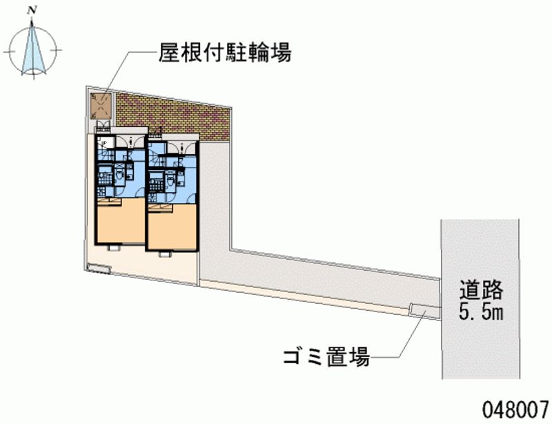 レオネクストヴューテラス 区画図