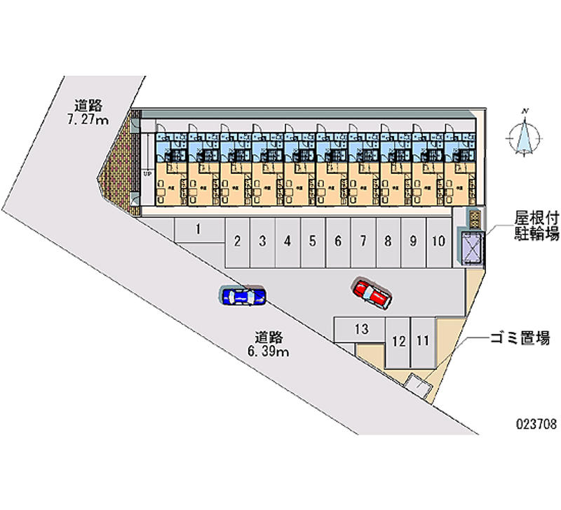 レオパレスクラーレ　カーサ 月極駐車場