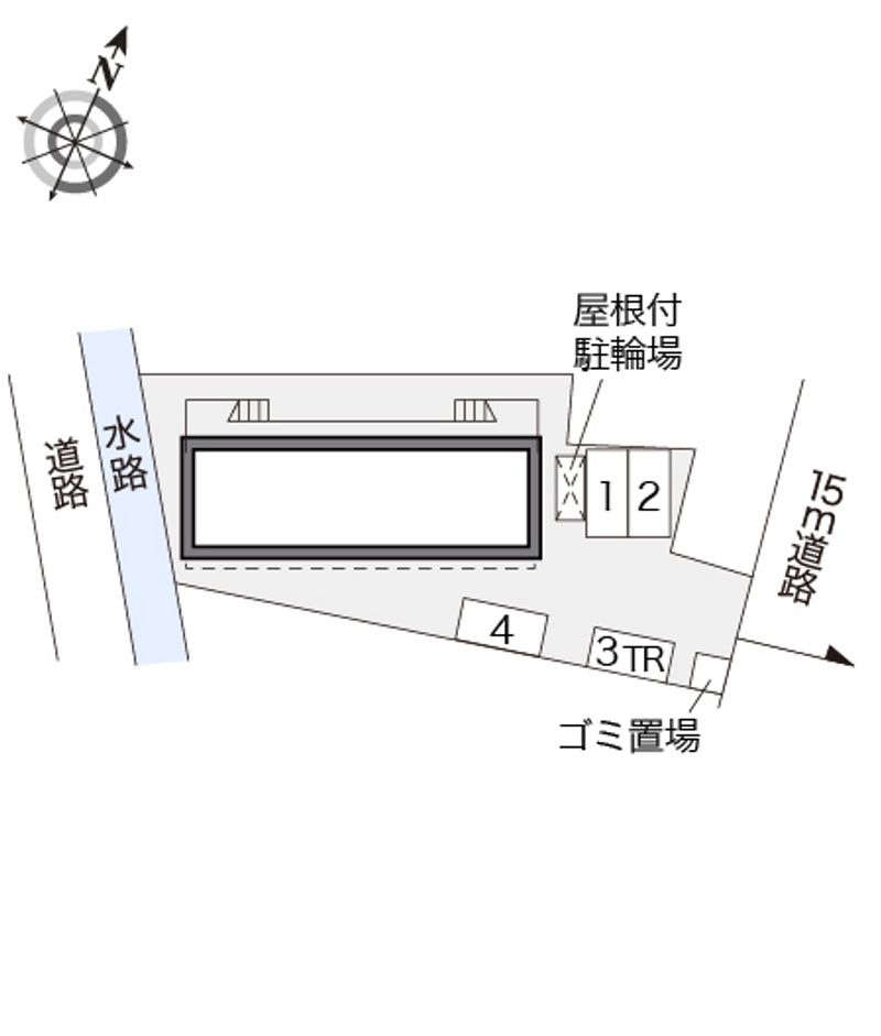 レオパレスＤＥＮ 配置図