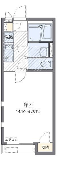 ミランダ桃 間取り図