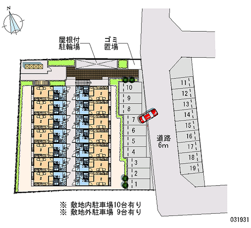 31931 Monthly parking lot