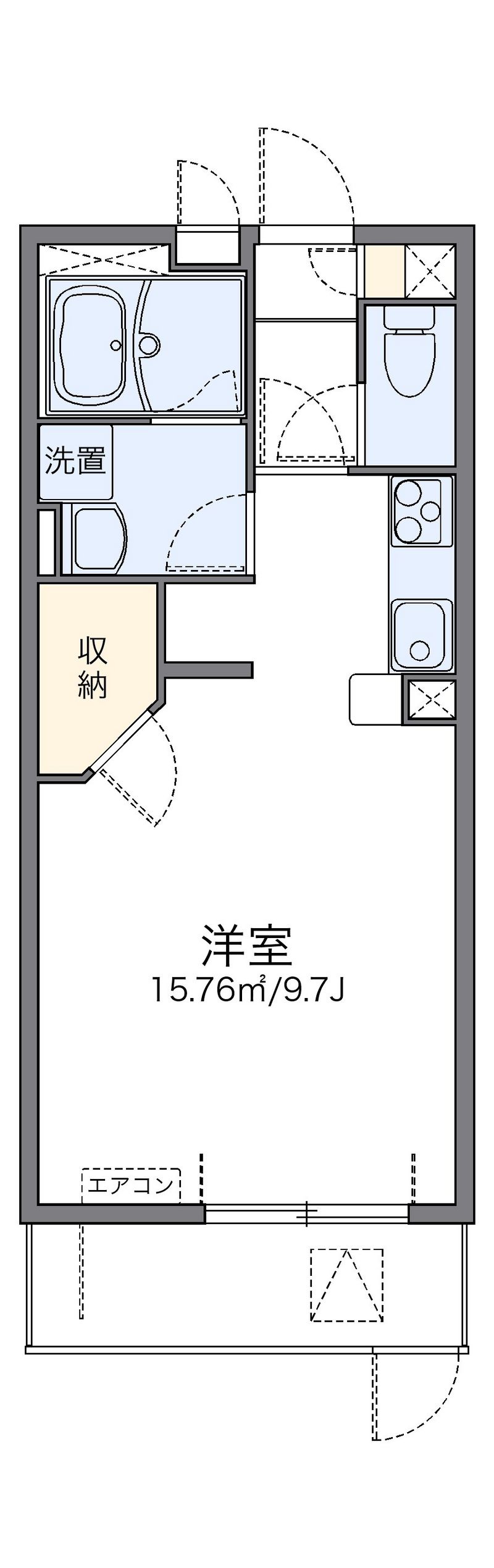 レオネクストフォルテシモ 間取図