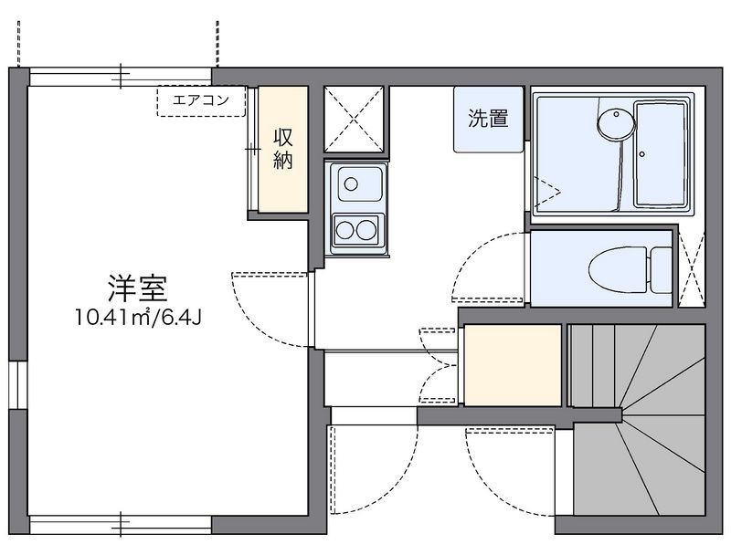 レオネクストアルカディアⅡ 間取図