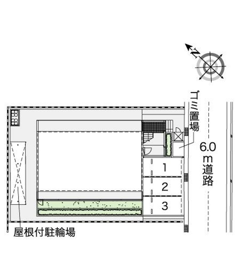 レオパレスエミネンス２８ 配置図