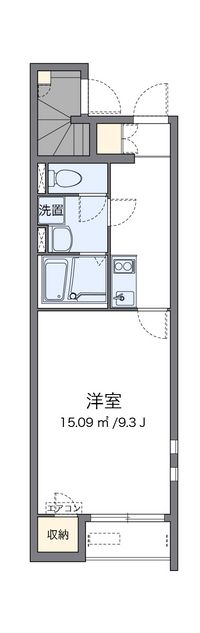 クレイノ青柳 間取り図