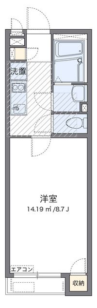 ミランダＪＩＮⅣ 間取り図