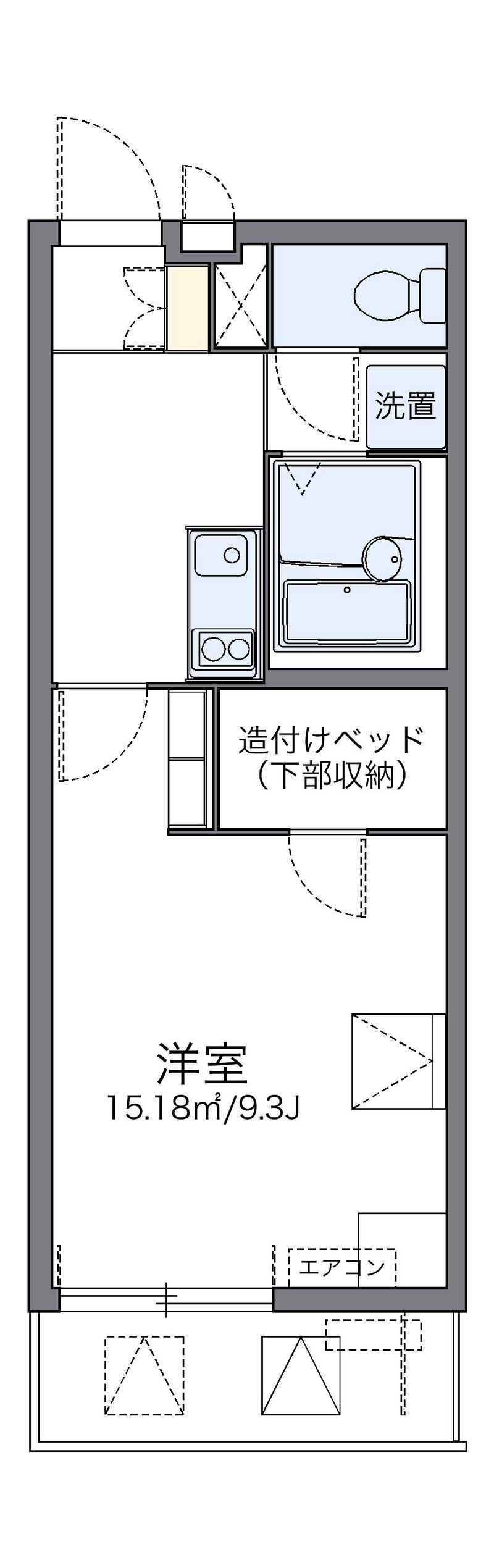 leopalace Soleil III Floor plan